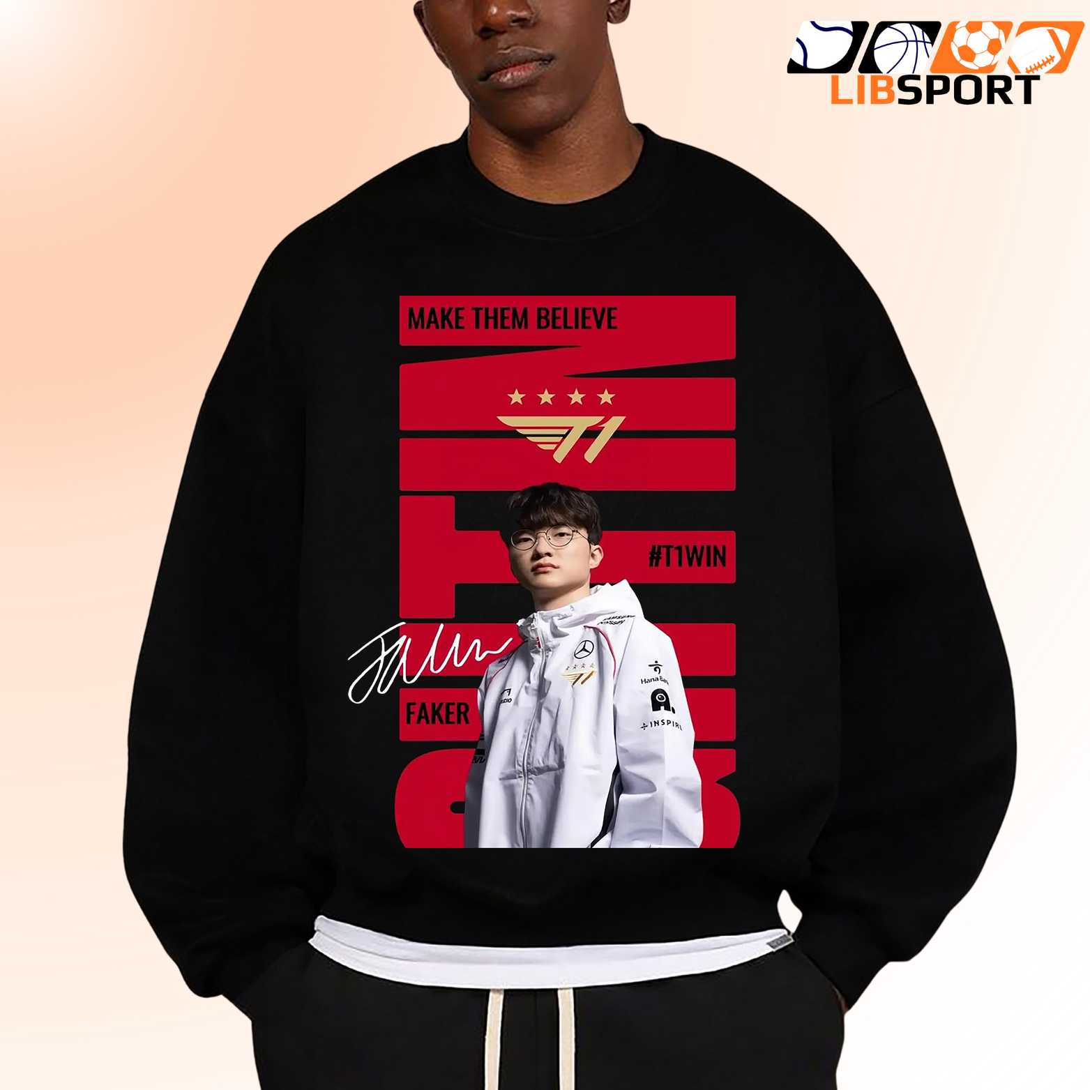 Faker Worlds Champion T-Shirt, Midlane King Tee, Pro Gamer Streetwear Shirt